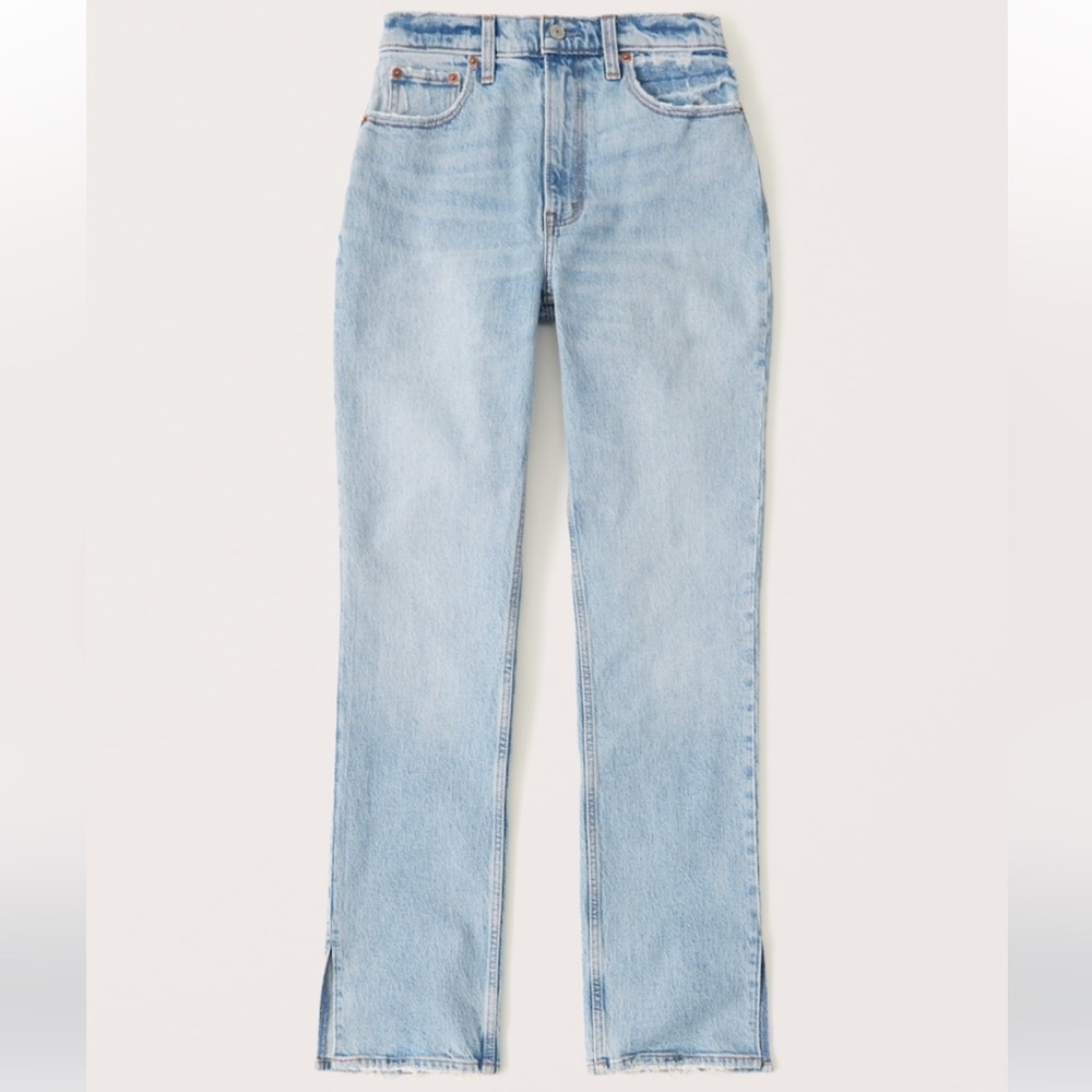 curve love ultra high rise 90s straight jean